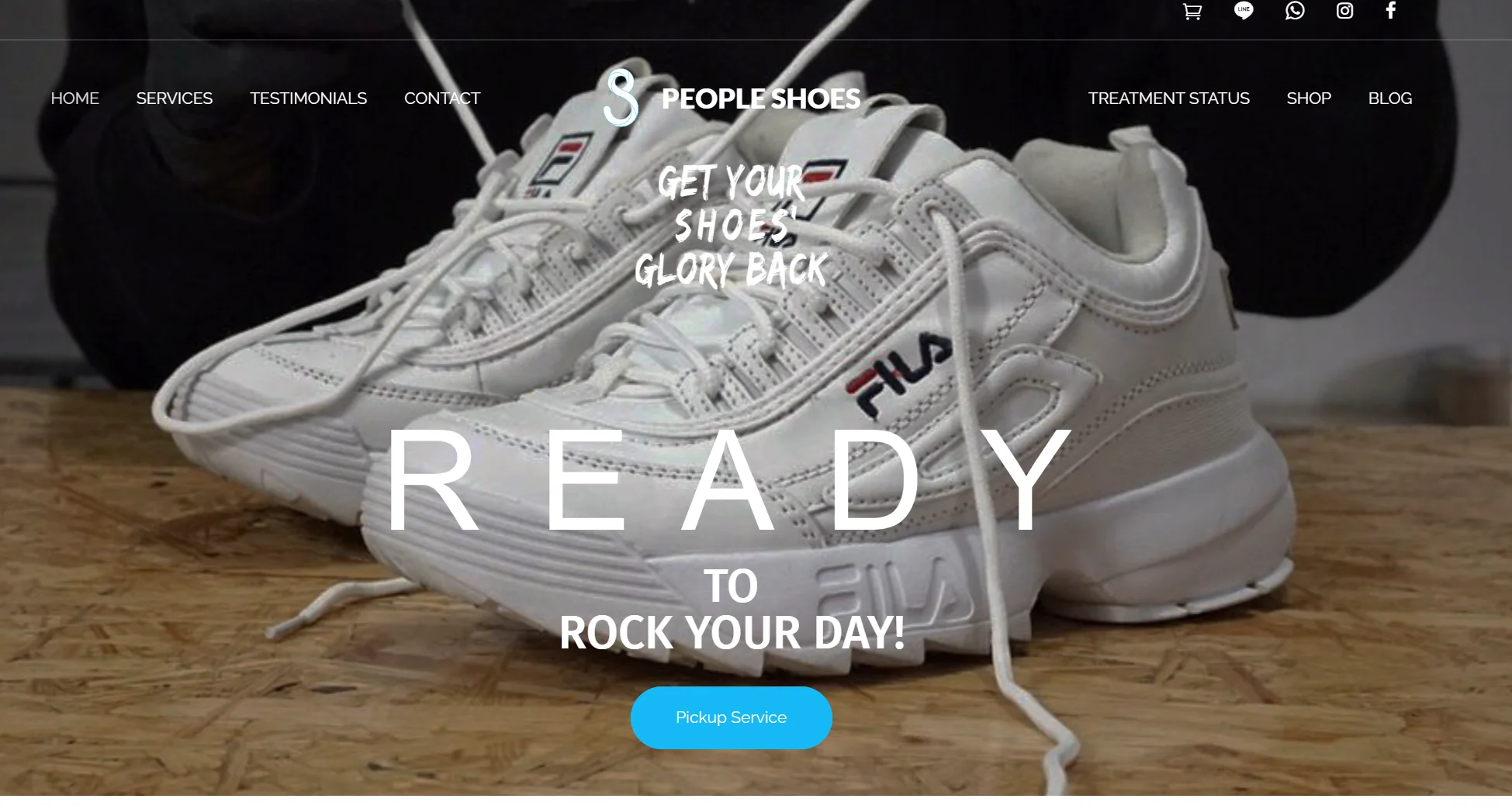 People Shoes - Portfolio Maula Web Digital