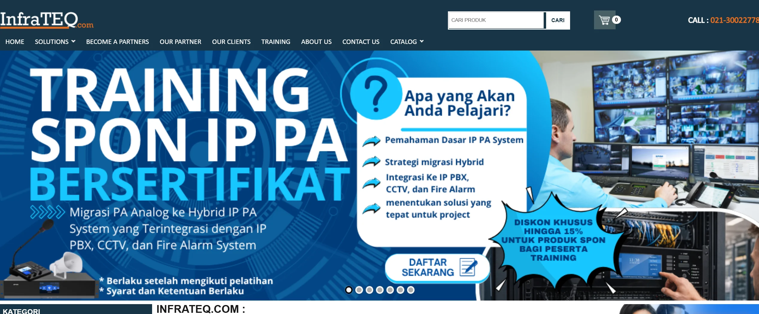 Infrateq - Portfolio Maula Web Digital