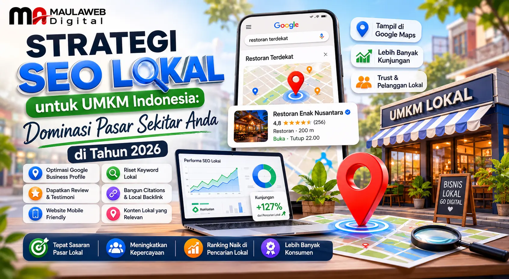 Strategi SEO Lokal untuk UMKM Indonesia: Dominasi Pasar Sekitar Anda di Tahun 2026
